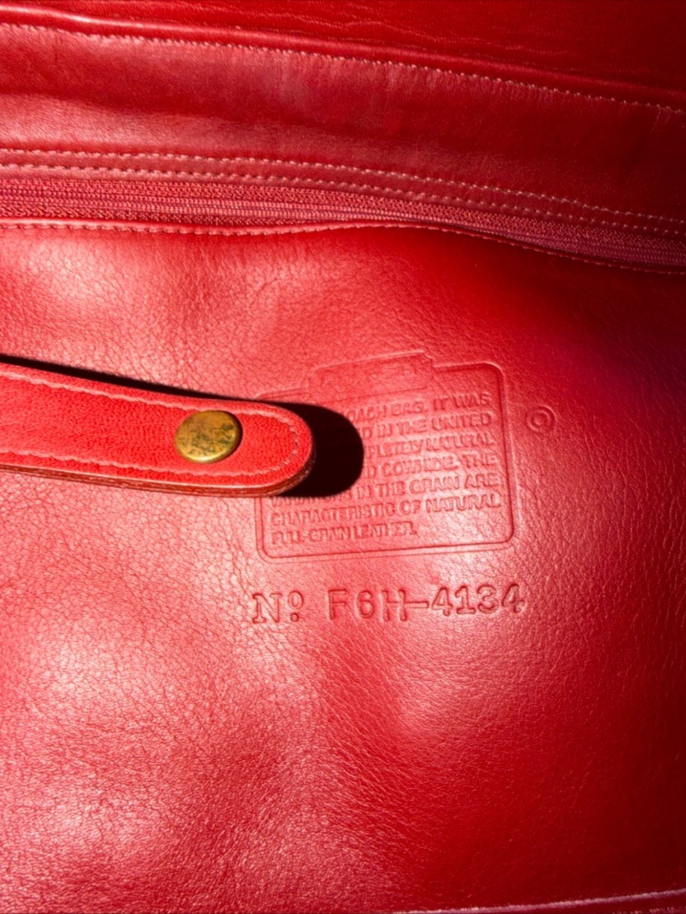 Coach‎ Vintage Soho Bantam Back Sac 4134 - Picture 8 of 8